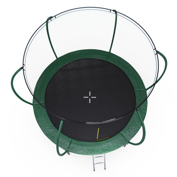 БАТУТ DFC ULTRASPORT 10 FT С ВНУТРЕННЕЙ СЕТКОЙ / ЛЕСТНИЦА В КОМПЛЕКТЕ