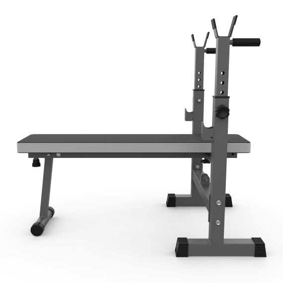 СКАМЬЯ СО СТОЙКАМИ ПОД ШТАНГУ DFC D322