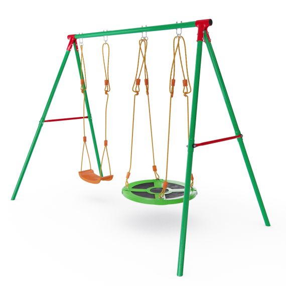 ДЕТСКИЙ КОМПЛЕКС DFC КАЧЕЛИ: ВЕРЁВОЧНЫЕ И ГНЕЗДО