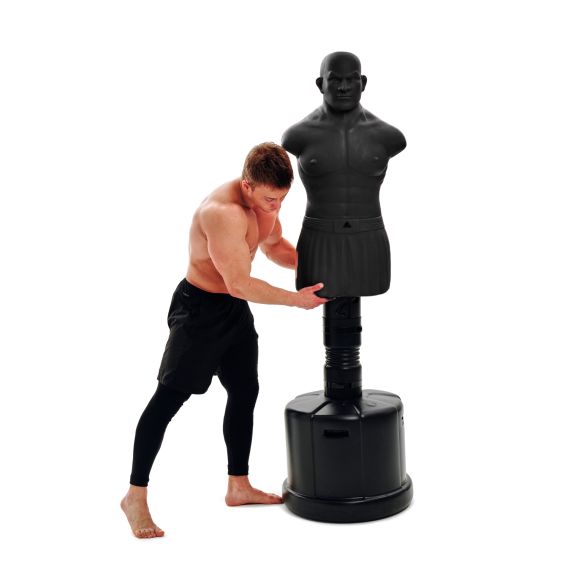 МАНЕКЕН DFC BOXING PUNCHING MAN-HEAVY C РЕГУЛИРОВКОЙ ВЫСОТЫ  TLS-AB (ЧЕРНЫЙ)