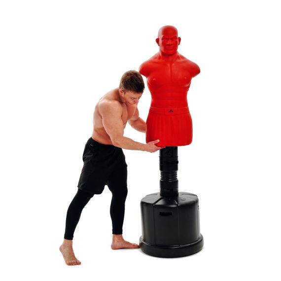 МАНЕКЕН DFC BOXING PUNCHING MAN-HEAVY C РЕГУЛИРОВКОЙ ВЫСОТЫ  TLS-AR (КРАСНЫЙ)