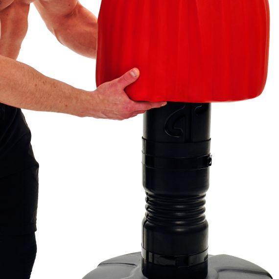 МАНЕКЕН DFC BOXING PUNCHING MAN-HEAVY C РЕГУЛИРОВКОЙ ВЫСОТЫ  TLS-AR (КРАСНЫЙ)