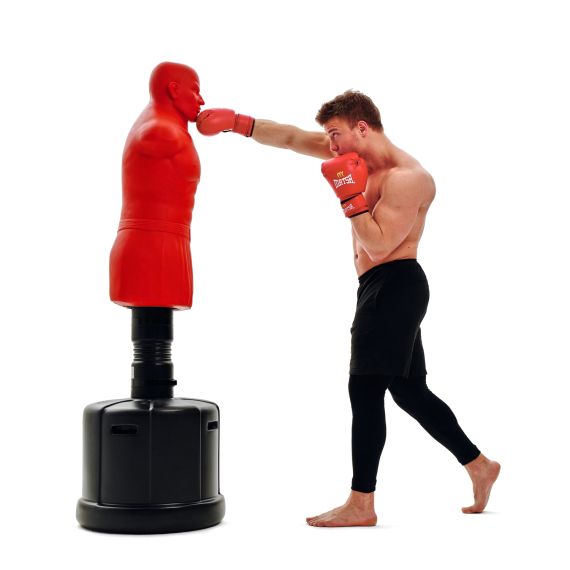 МАНЕКЕН DFC BOXING PUNCHING MAN-HEAVY C РЕГУЛИРОВКОЙ ВЫСОТЫ  TLS-AR (КРАСНЫЙ)
