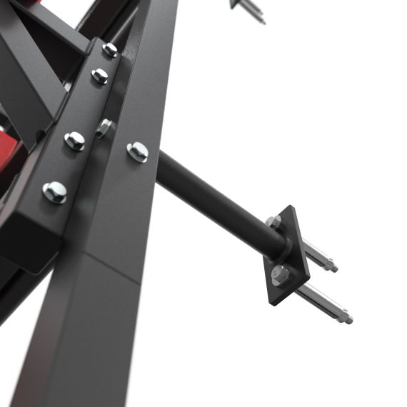 ШВЕДСКАЯ СТЕНКА С ОПЦИЯМИ DFC LITE VT-6007 (D-123) / ПРОФИЛЬ 1,5 ММ