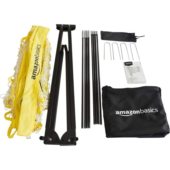 ВОРОТА ФУТБОЛЬНЫЕ AMAZON BASICS (360 Х 180 СМ), СКЛАДНЫЕ