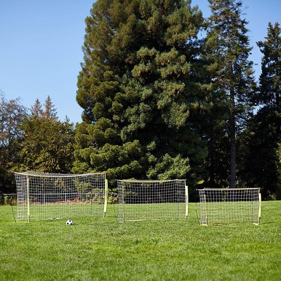 ВОРОТА ФУТБОЛЬНЫЕ AMAZON BASICS (180 Х 120 СМ), СКЛАДНЫЕ