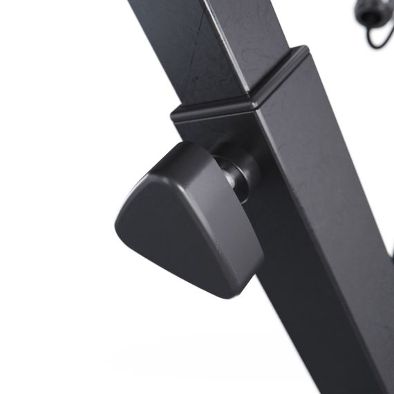 ВЕЛОТРЕНАЖЕР DFC X-BIKE MBB С ЭСПАНДЕРАМИ, ЧЕРНО-КРАСНЫЙ 