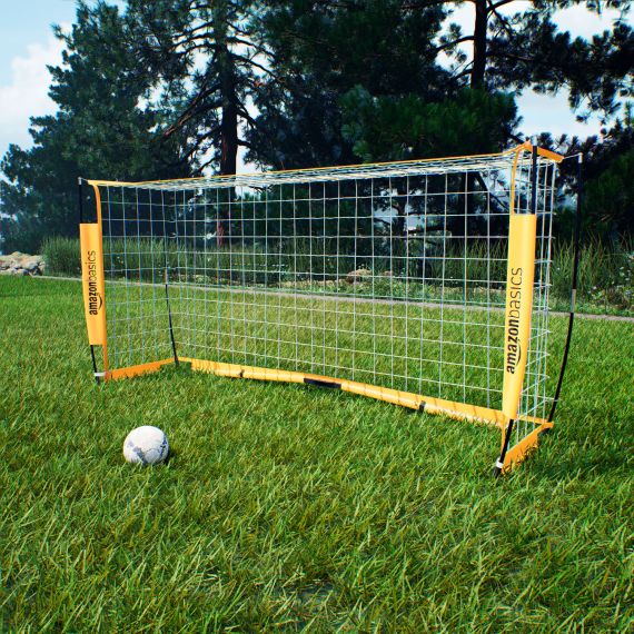 ВОРОТА ФУТБОЛЬНЫЕ AMAZON BASICS (240 Х 120 СМ), СКЛАДНЫЕ