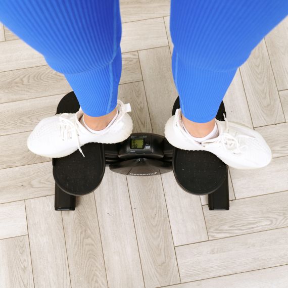 БАЛАНСИРОВОЧНЫЙ СТЕППЕР DFC XTIVEPRO С ЭСПАНДЕРАМИ, ЧЕРНЫЙ