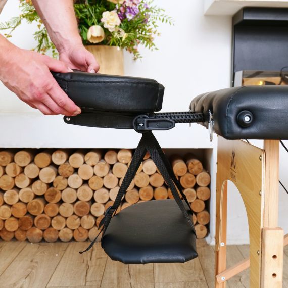 МАССАЖНЫЙ СТОЛ DFC NIRVANA RELAX PRO, ЧЁРНЫЙ