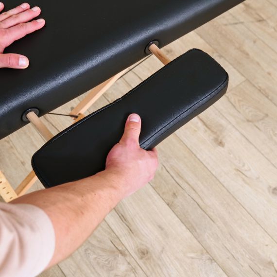 МАССАЖНЫЙ СТОЛ DFC NIRVANA RELAX PRO, ЧЁРНЫЙ