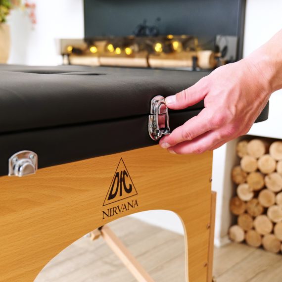 МАССАЖНЫЙ СТОЛ DFC NIRVANA RELAX PRO, ЧЁРНЫЙ