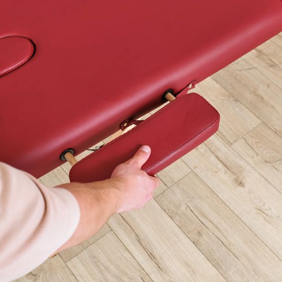 МАССАЖНЫЙ СТОЛ DFC NIRVANA RELAX, (OPTIMA)186 X 60 СМ, ВИННЫЙ