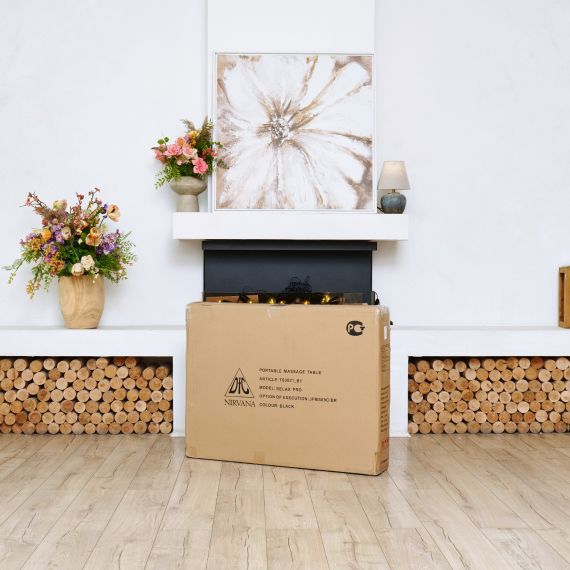 МАССАЖНЫЙ СТОЛ DFC NIRVANA RELAX PRO, ЧЁРНЫЙ