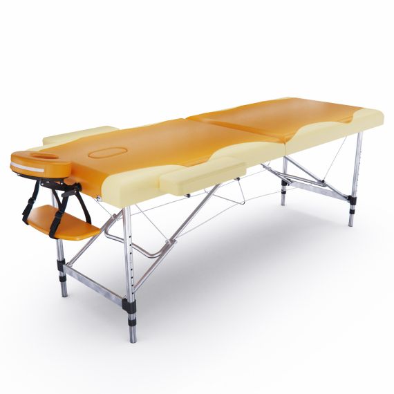 МАССАЖНЫЙ СТОЛ DFC NIRVANA ELEGANT PREMIUM, ЦВЕТ ОРАНЖЕВО-БЕЖЕВЫЙ