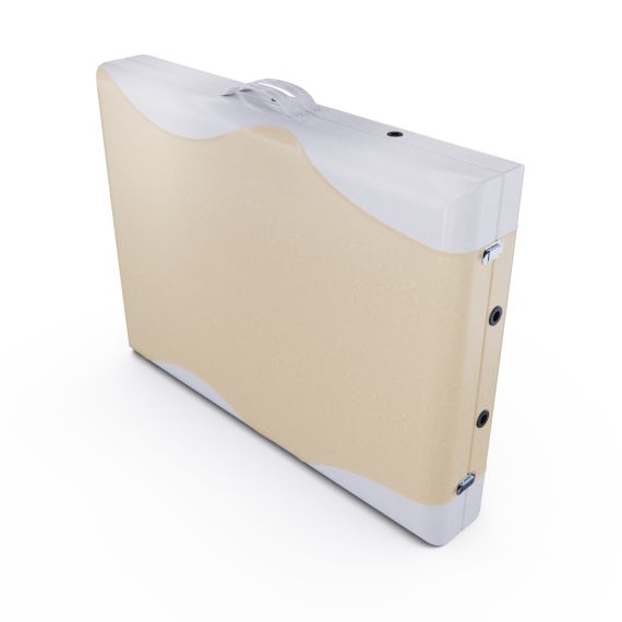 МАССАЖНЫЙ СТОЛ DFC NIRVANA RELAX, 186 X 70 СМ, ТОЛЩИНА 5 СМ, БЕЖЕВО-КРЕМОВЫЙ