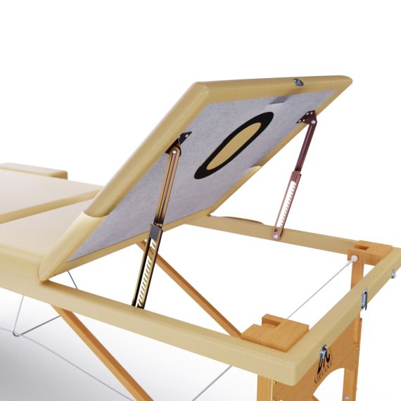 МАССАЖНЫЙ СТОЛ DFC NIRVANA RELAX PRO, БЕЖЕВЫЙ