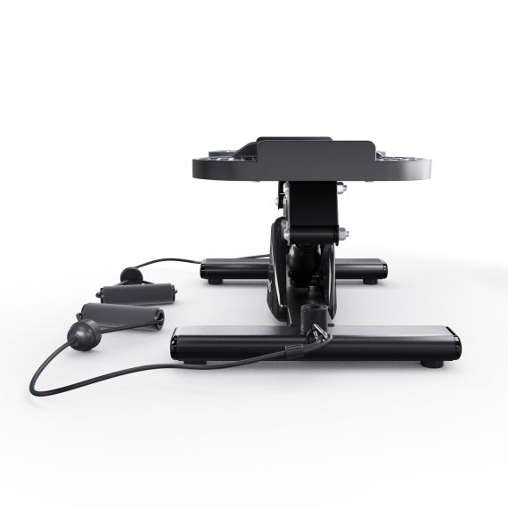 БАЛАНСИРОВОЧНЫЙ СТЕППЕР DFC XTIVEPRO С ЭСПАНДЕРАМИ, ЧЕРНЫЙ