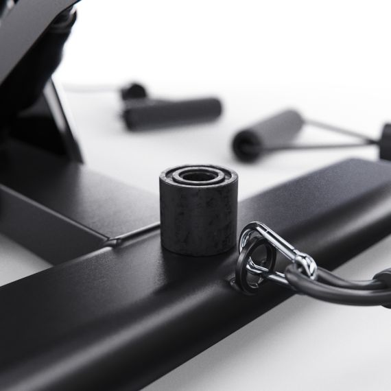 БАЛАНСИРОВОЧНЫЙ СТЕППЕР DFC XTIVEPRO С ЭСПАНДЕРАМИ, ЧЕРНЫЙ