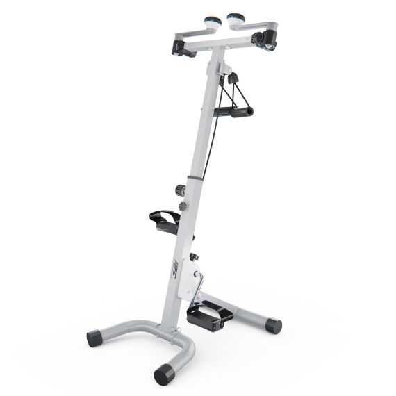 ВЕЛОТРЕНАЖЕР ДВОЙНОЙ ДЛЯ РУК И НОГ DFC B815G, СЕРЫЙ