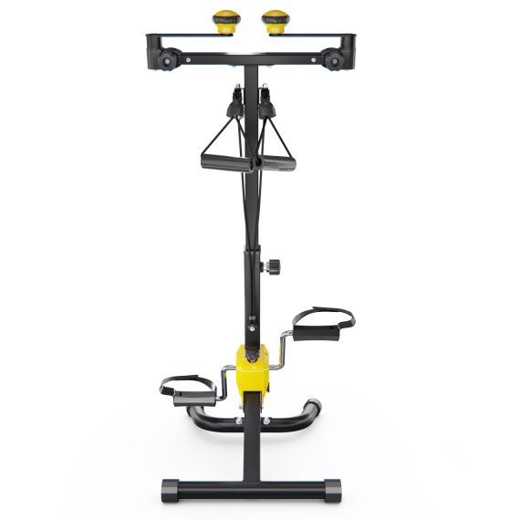 ВЕЛОТРЕНАЖЕР ДВОЙНОЙ ДЛЯ РУК И НОГ DFC B815Y, ЖЕЛТЫЙ