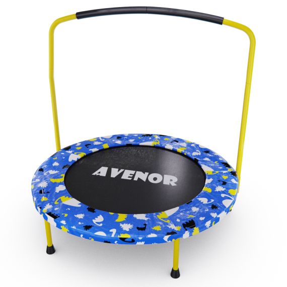 БАТУТ С ПОРУЧНЕМ DFC BOUNCE MASTER 36" DINO