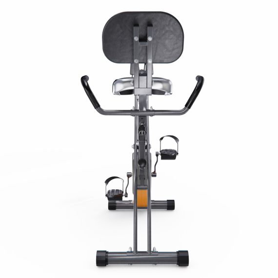 ВЕЛОТРЕНАЖЕР X-BIKE DFC MBB С ЭСПАНДЕРАМИ, СЕРО-ЖЕЛТЫЙ