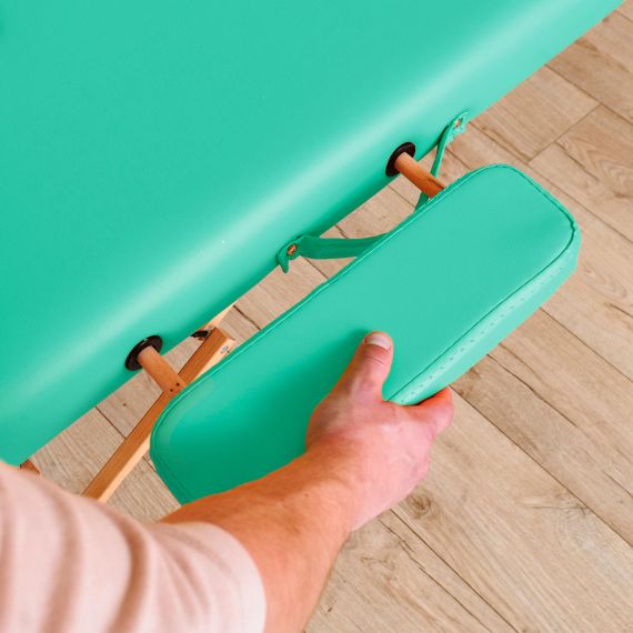 МАССАЖНЫЙ СТОЛ DFC NIRVANA RELAX, (OPTIMA) 186 X 60 СМ, ЗЕЛЁНЫЙ