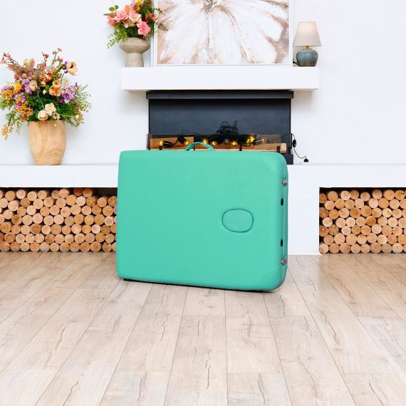 МАССАЖНЫЙ СТОЛ DFC NIRVANA RELAX, (OPTIMA) 186 X 60 СМ, ЗЕЛЁНЫЙ