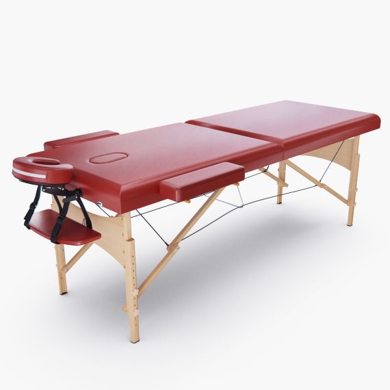 МАССАЖНЫЙ СТОЛ DFC NIRVANA RELAX, (OPTIMA)186 X 60 СМ, ВИННЫЙ