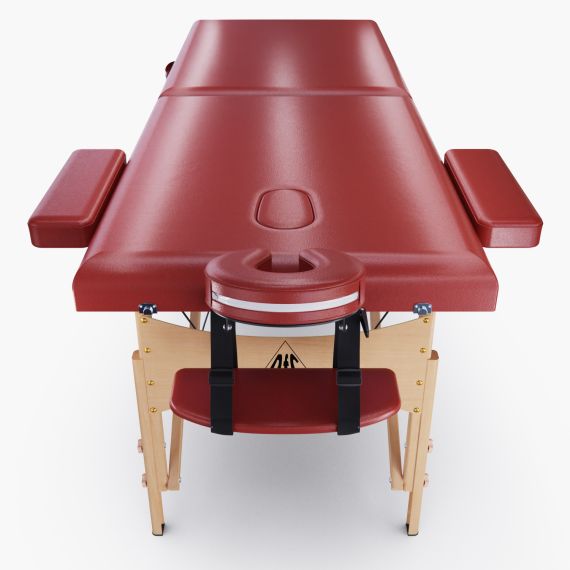 МАССАЖНЫЙ СТОЛ DFC NIRVANA RELAX, (OPTIMA)186 X 60 СМ, ВИННЫЙ