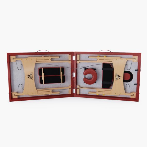 МАССАЖНЫЙ СТОЛ DFC NIRVANA RELAX, (OPTIMA)186 X 60 СМ, ВИННЫЙ