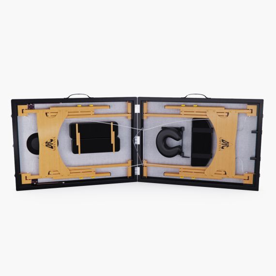 МАССАЖНЫЙ СТОЛ DFC NIRVANA RELAX PRO, ЧЁРНЫЙ