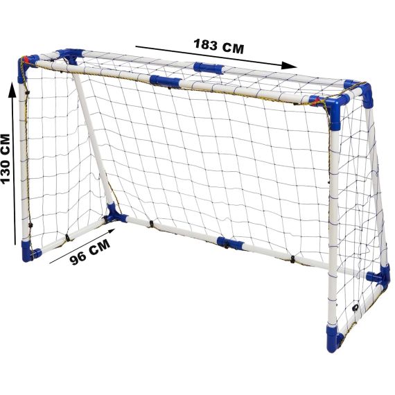 ВОРОТА ИГРОВЫЕ DFC 6FT С СЕТКОЙ-МИШЕНЬЮ GOAL183T