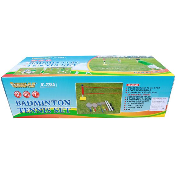 НАБОР ДЕТСКИЙ DFC ДЛЯ ИГРЫ В БАДМИНТОН И ТЕННИС GOAL228A