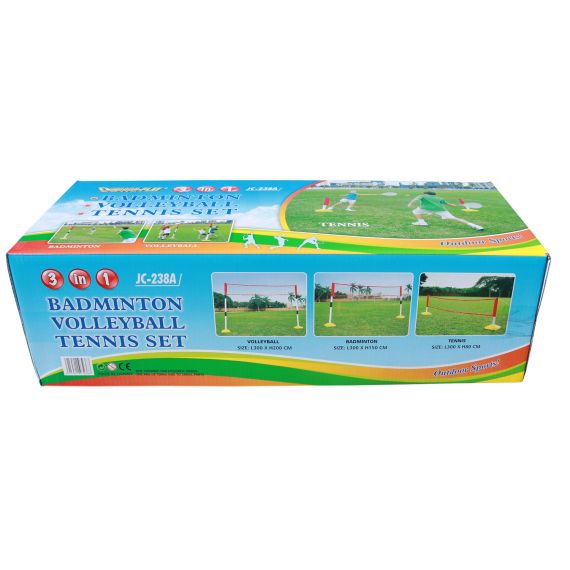 НАБОР ДЕТСКИЙ DFC ДЛЯ ИГРЫ В БАДМИНТОН, ВОЛЕЙБОЛ И ТЕННИС GOAL238A