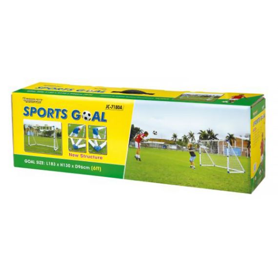 ВОРОТА ИГРОВЫЕ DFC 6FT ПЛАСТИК GOAL7180A