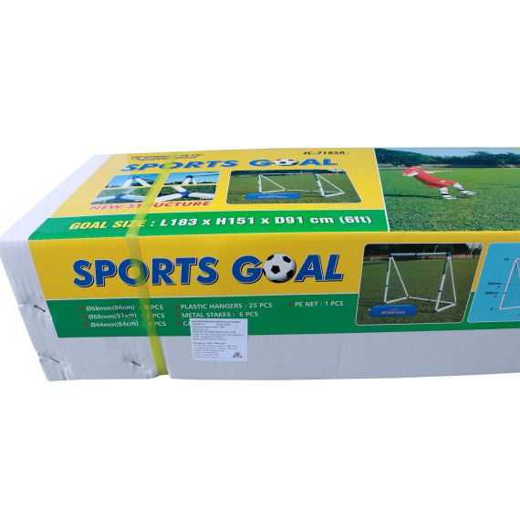 ВОРОТА ИГРОВЫЕ DFC 6FT ПЛАСТИК GOAL7185A