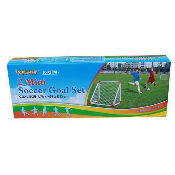 ВОРОТА ИГРОВЫЕ DFC MINI Х 2 & НАБОР ПЛАСТИК GOAL7219A