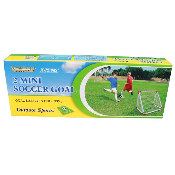 ВОРОТА ИГРОВЫЕ DFC MINI Х 2 ПЛАСТИК GOAL7219AS