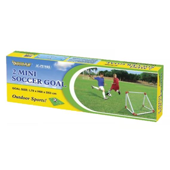 ВОРОТА ИГРОВЫЕ DFC MINI Х 2 ПЛАСТИК GOAL7219AS