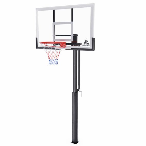 БАСКЕТБОЛЬНАЯ СТАЦИОНАРНАЯ СТОЙКА DFC ING 50" / АКРИЛ