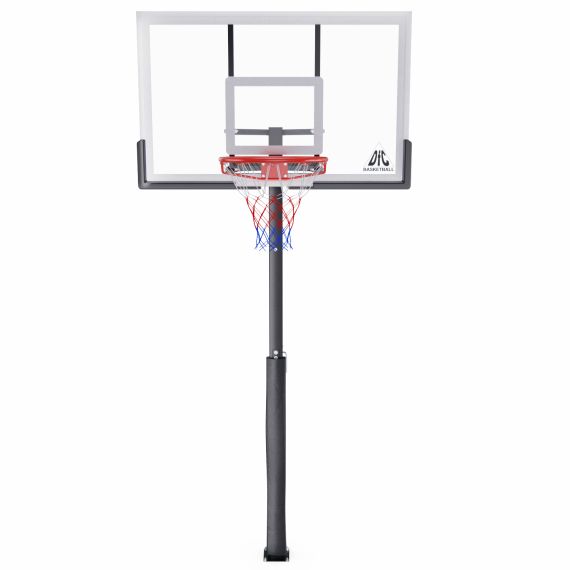 БАСКЕТБОЛЬНАЯ СТАЦИОНАРНАЯ СТОЙКА DFC ING 50" / АКРИЛ