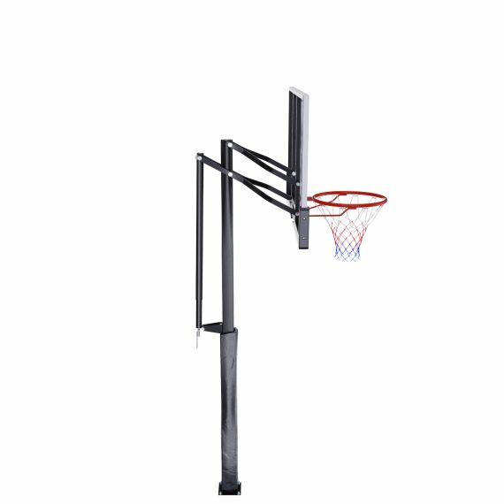 БАСКЕТБОЛЬНАЯ СТАЦИОНАРНАЯ СТОЙКА DFC ING 56" / АКРИЛ