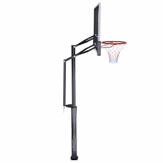 БАСКЕТБОЛЬНАЯ СТАЦИОНАРНАЯ СТОЙКА DFC ING 56" / АКРИЛ