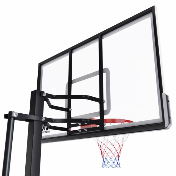 БАСКЕТБОЛЬНАЯ СТАЦИОНАРНАЯ СТОЙКА DFC ING 60" / АКРИЛ