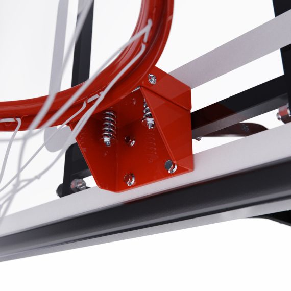 БАСКЕТБОЛЬНАЯ СТАЦИОНАРНАЯ СТОЙКА DFC ING 60" / АКРИЛ