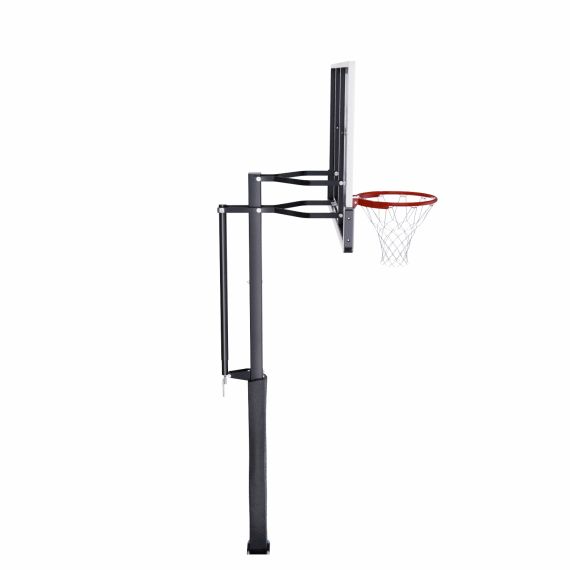 БАСКЕТБОЛЬНАЯ СТАЦИОНАРНАЯ СТОЙКА DFC ING 60" / АКРИЛ
