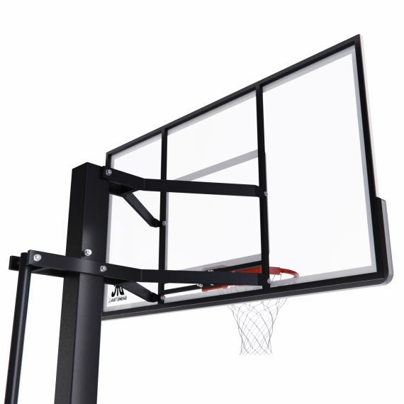 БАСКЕТБОЛЬНАЯ СТАЦИОНАРНАЯ СТОЙКА DFC ING 72" / ЗАКАЛЕННОЕ СТЕКЛО