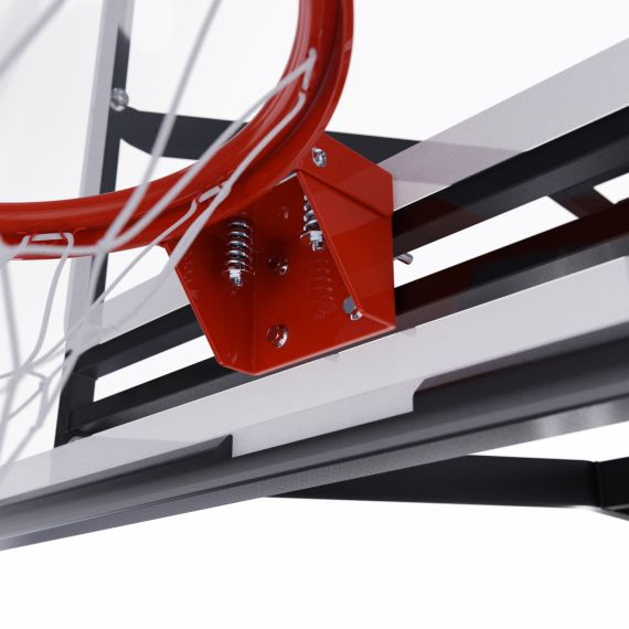 БАСКЕТБОЛЬНАЯ СТАЦИОНАРНАЯ СТОЙКА DFC ING 72" / ЗАКАЛЕННОЕ СТЕКЛО